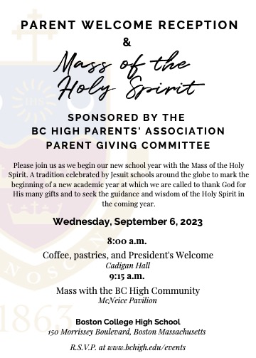 Parent Coffee - BC HIGH